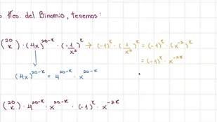 Álgebra 1 - Ayudantía 9: Teorema del Binomio [Maxi Rodríguez]